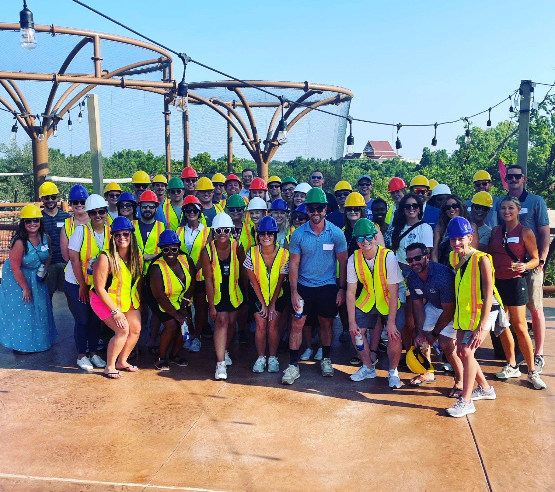 OKCYP members gathered at a signature event